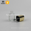 10ml empty nail polish bottle with nail polish brush cap